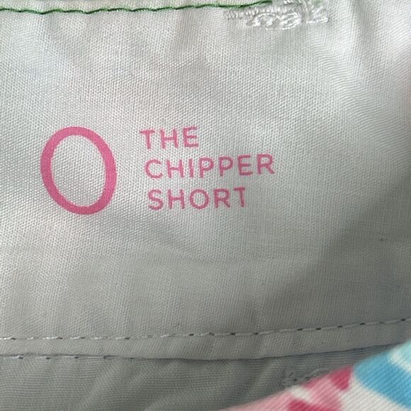 Lilly Pulitzer Women's Size 0 The Chipper Short Blue / Pink Lobsters 70121 - Picture 5 of 8